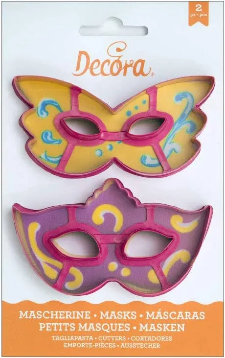 Decora 0255107 Kit 2 Tagliapasta Maschera