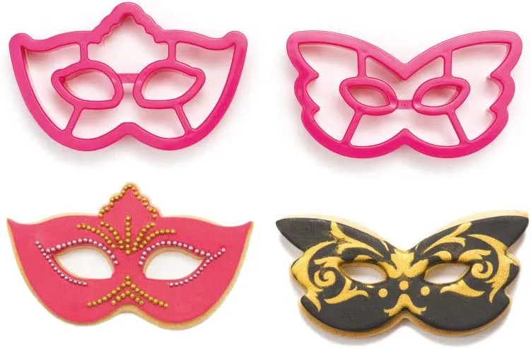 Decora 0255107 Kit 2 Tagliapasta Maschera