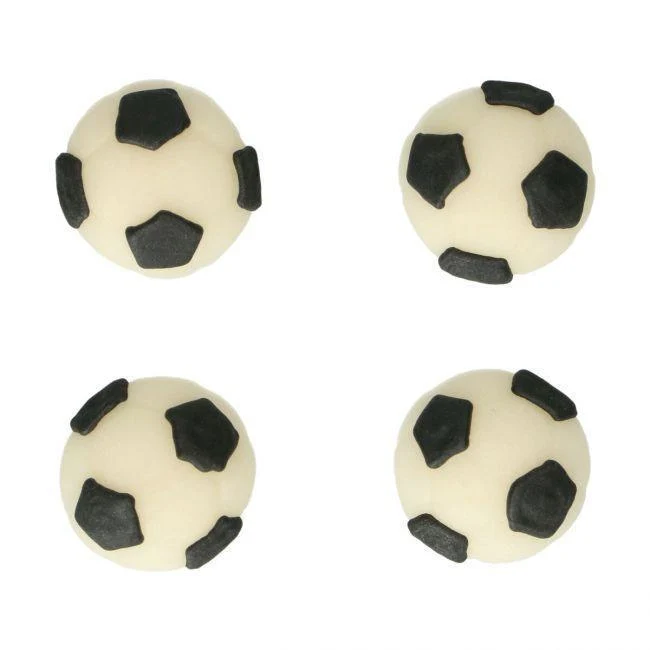 Decorazioni di zucchero - Palloni da calcio