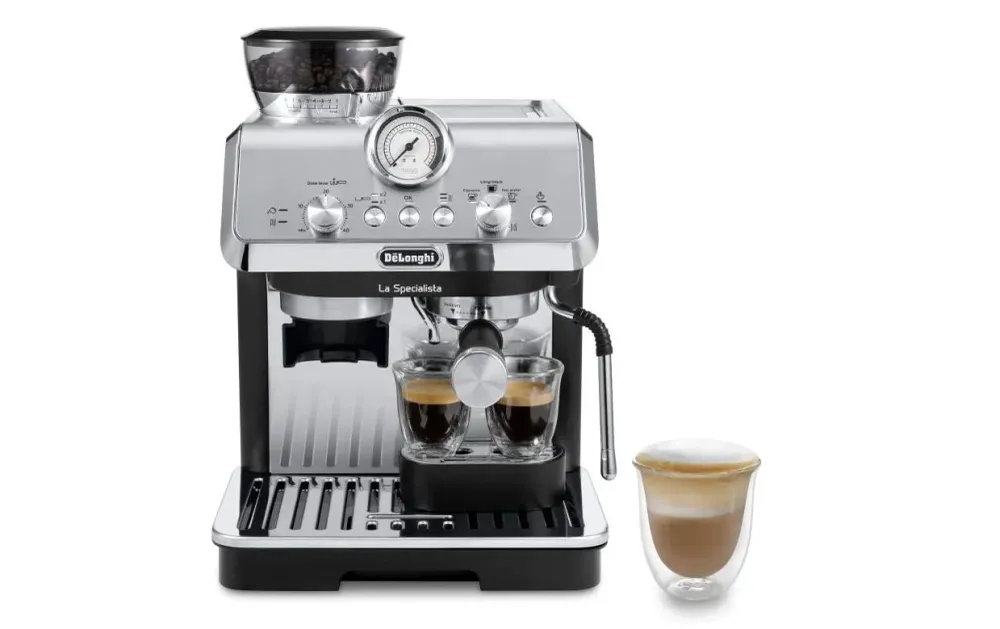 De’Longhi De'Longhi EC9155.MB La Macchina per Espresso (Portafiltro) – 15 bar, 1,5 l, Ugello per Schiuma di Latte, 27,5 ×...