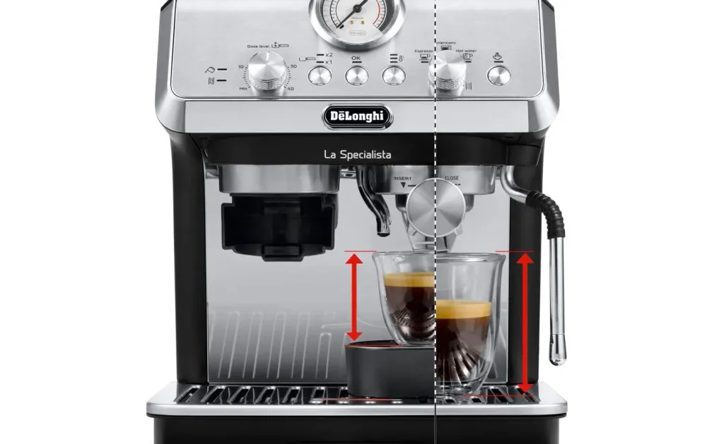 De’Longhi De'Longhi EC9155.MB La Macchina per Espresso (Portafiltro) – 15 bar, 1,5 l, Ugello per Schiuma di Latte, 27,5 ×...