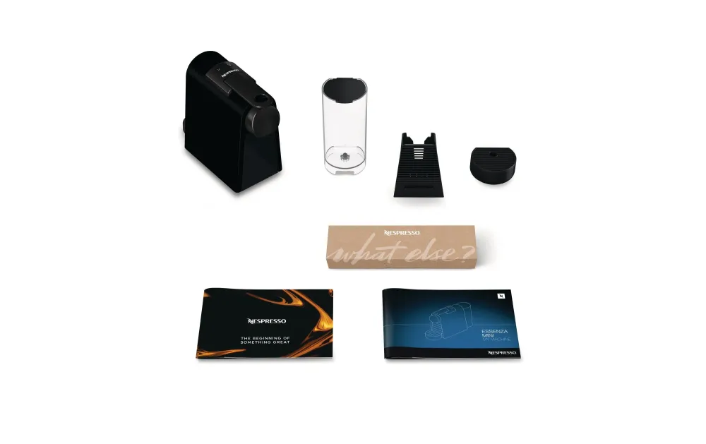 De’Longhi De'Longhi Essenza Mini EN85.BKMT Macchina capsule – per Nespresso, 0,6 l, nero