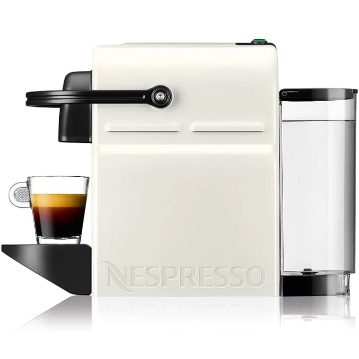 De'Longhi Inissia XN1001 Macchina da Caffè Espresso Regolabile Capsule Nespresso - Bianco (White)
