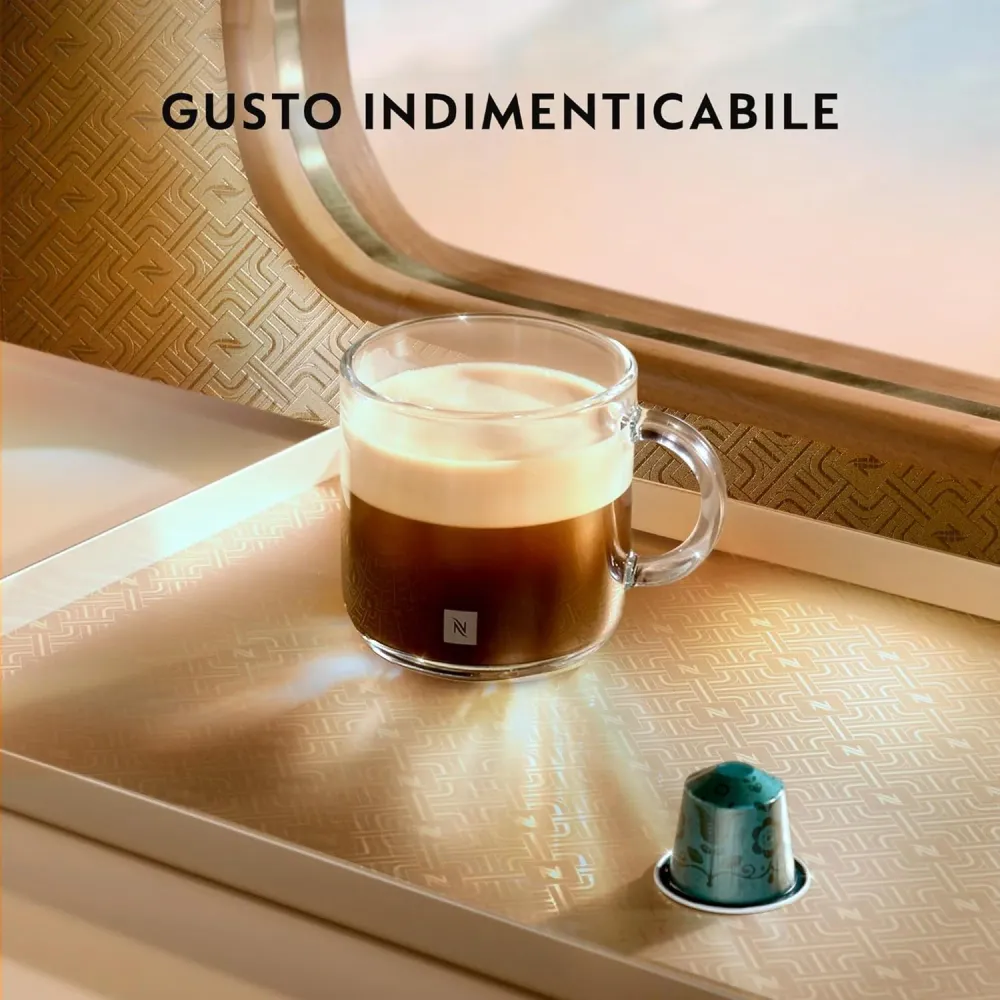 De'Longhi Inissia XN1001 Macchina da Caffè Espresso Regolabile Capsule Nespresso - Bianco (White)
