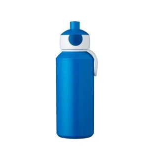 Drinking Bottle Pop-Up Campus Blue 400ml Dewit Vandorp