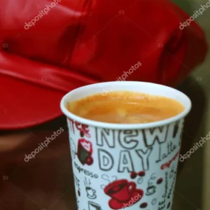 Disposable Espresso Paper Glasses 100ml - 50 pcs