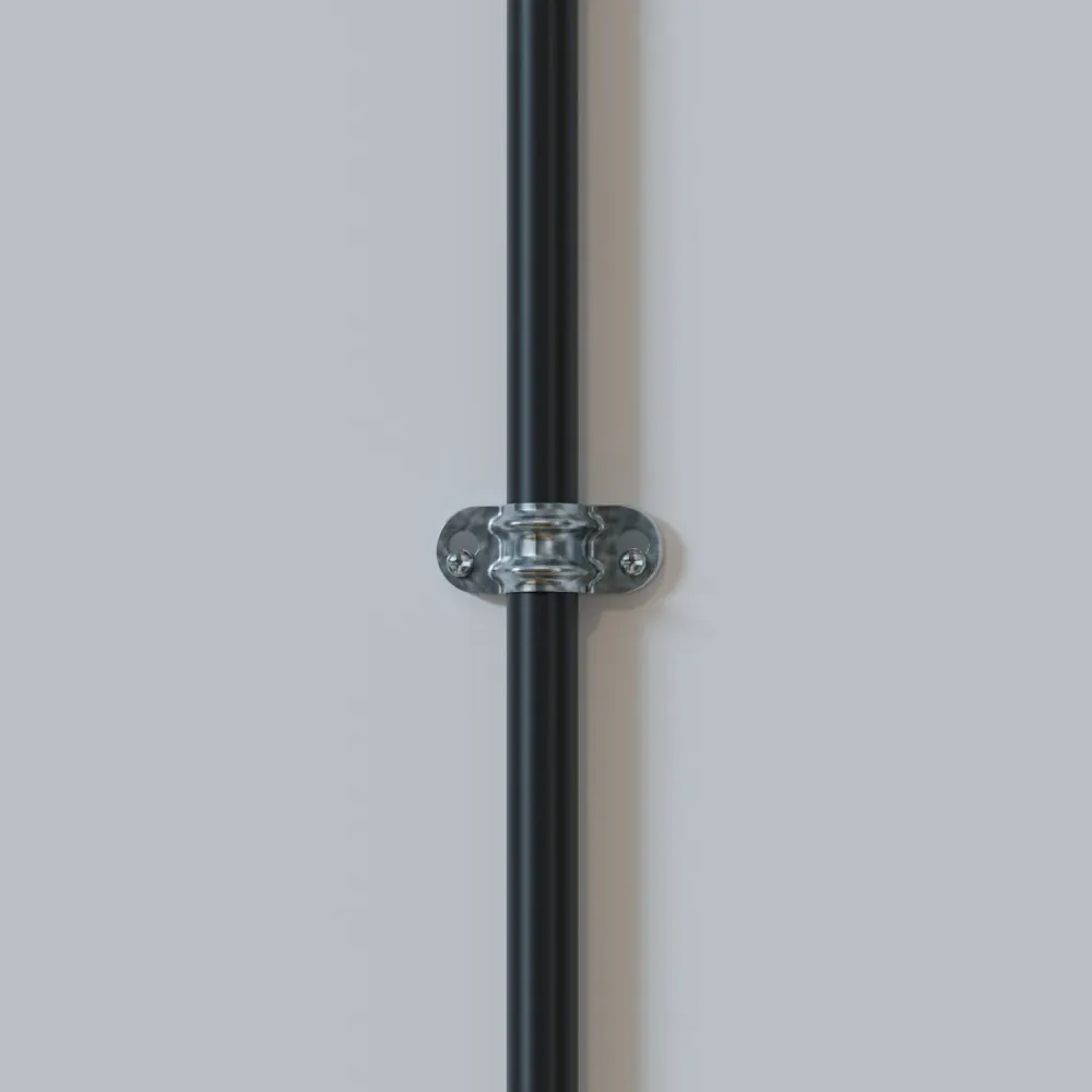 Distanziale sella zincato da 20 mm per accessori di illuminazione per tubi ~1969