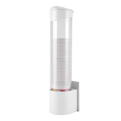 DOBO Porta Bicchieri plastica Rigida da Parete Dispenser Tazze di plastica Due modalità di Fissaggio Slitta su Piastra Ade...