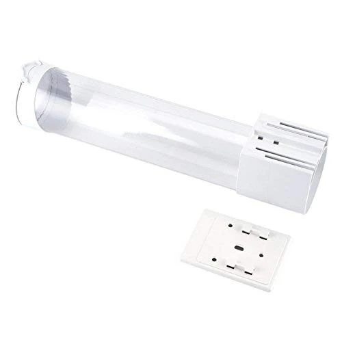 DOBO Porta Bicchieri plastica Rigida da Parete Dispenser Tazze di plastica Due modalità di Fissaggio Slitta su Piastra Ade...