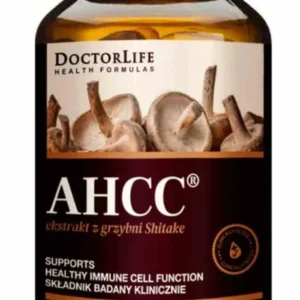 Doctor Life AHCC Estratto di Funghi Shiitake 630mg 60 Capsule