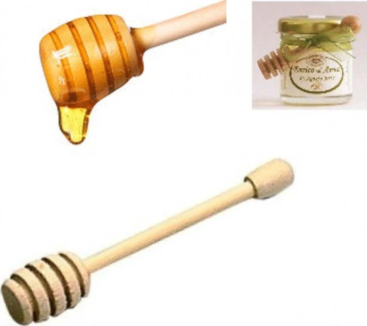 Dosamiele Raccogli Miele Legno Palette Bastone Mescola Prendi Mestolo Cucchiaio