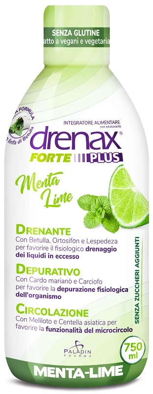 Drenax Forte Plus Menta/lime 750 Ml