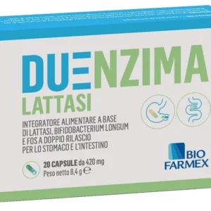 Duenzima Lattasi 20 Capsule Da 421 Mg