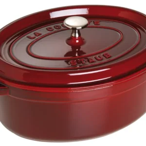 Dust Cocotte 29 cm, ovale, grenadina-rosso, ghisa 4.2L 40509-364-0
