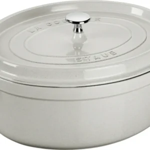 Dust Cocotte 29 cm, ovale, tartufo bianco, ghisa 4.2L 40501-415-0