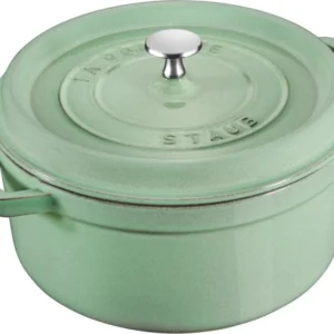 Dust Cocotte 26 cm, rotonda, salvia, ghisa 5.25L S40508-706-0