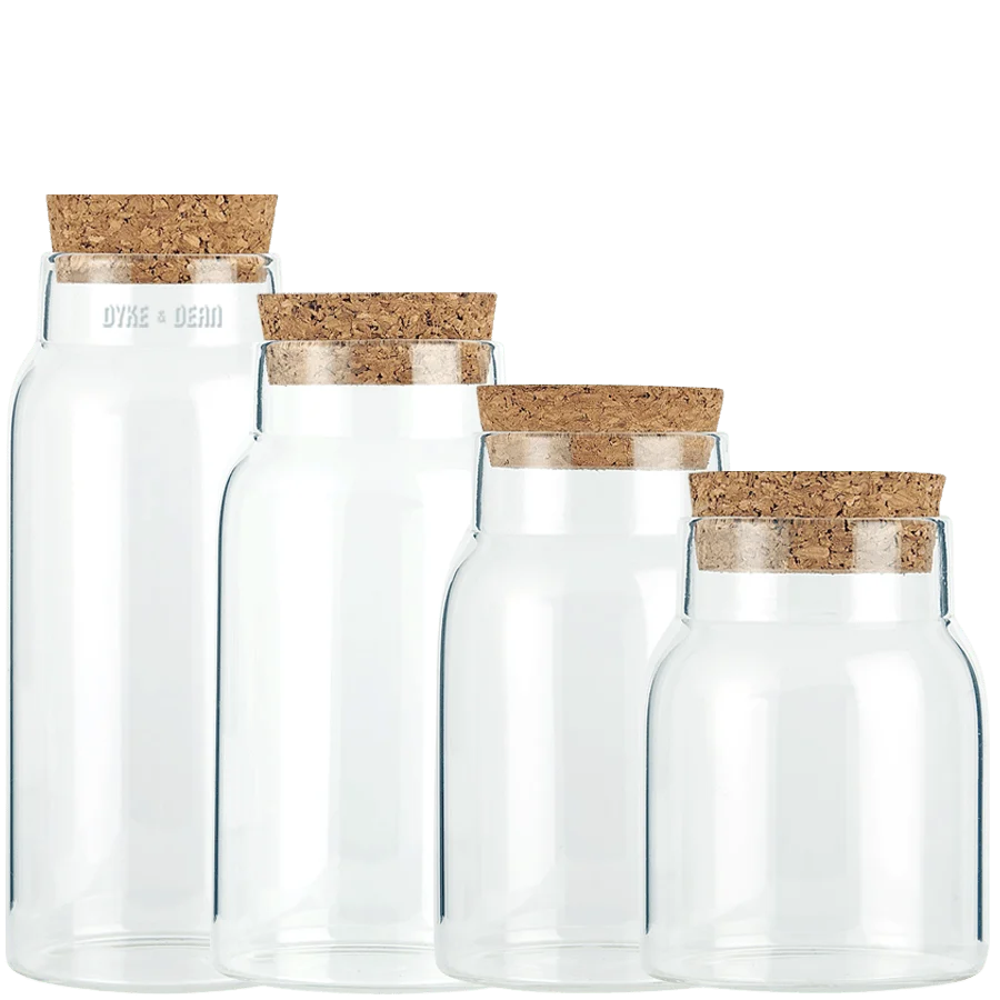 VASO CONSERVAZIONE VETRO SUGHERO 150ML DYKE & DEAN