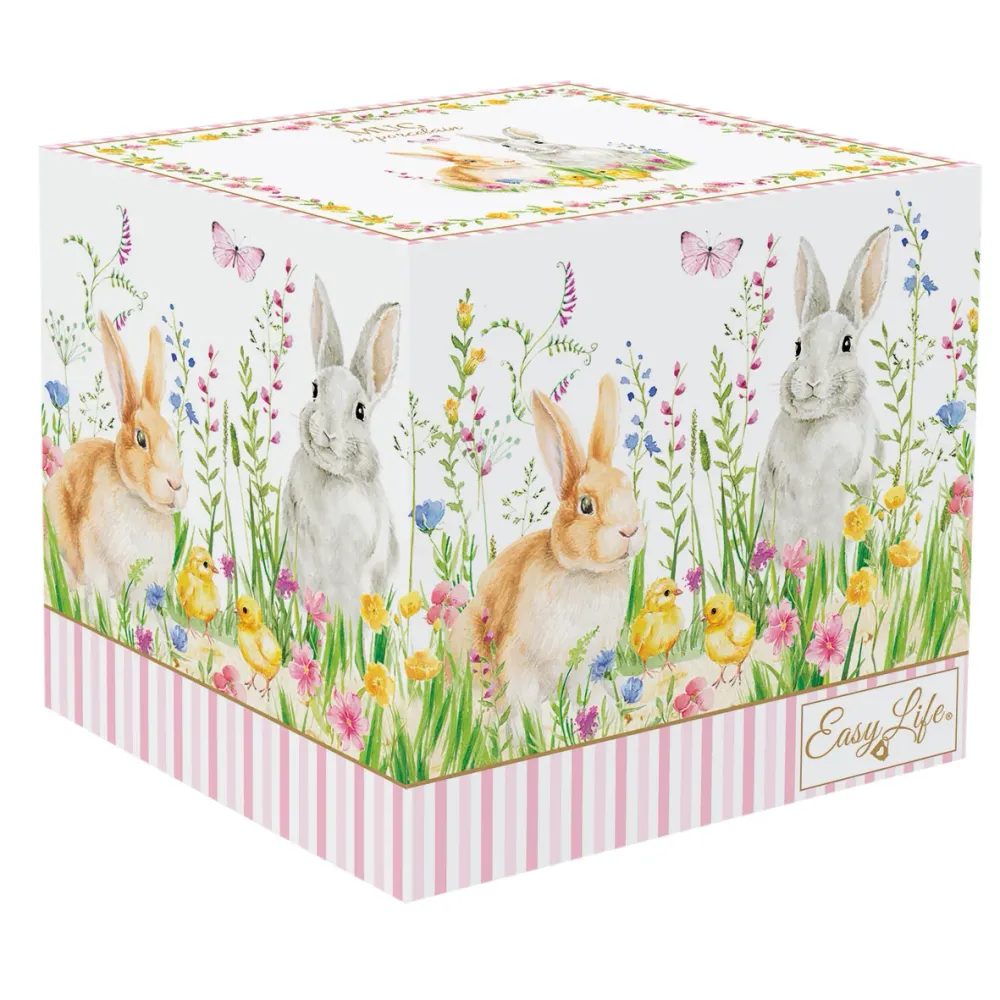 EASY LIFE Happy Easter Tazza Mug Singola 350ml Porcellana