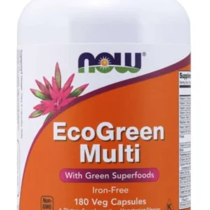 EcoGreen Multi-Set con Vitamine e Minerali senza Ferro 180 Capsule Now Foods