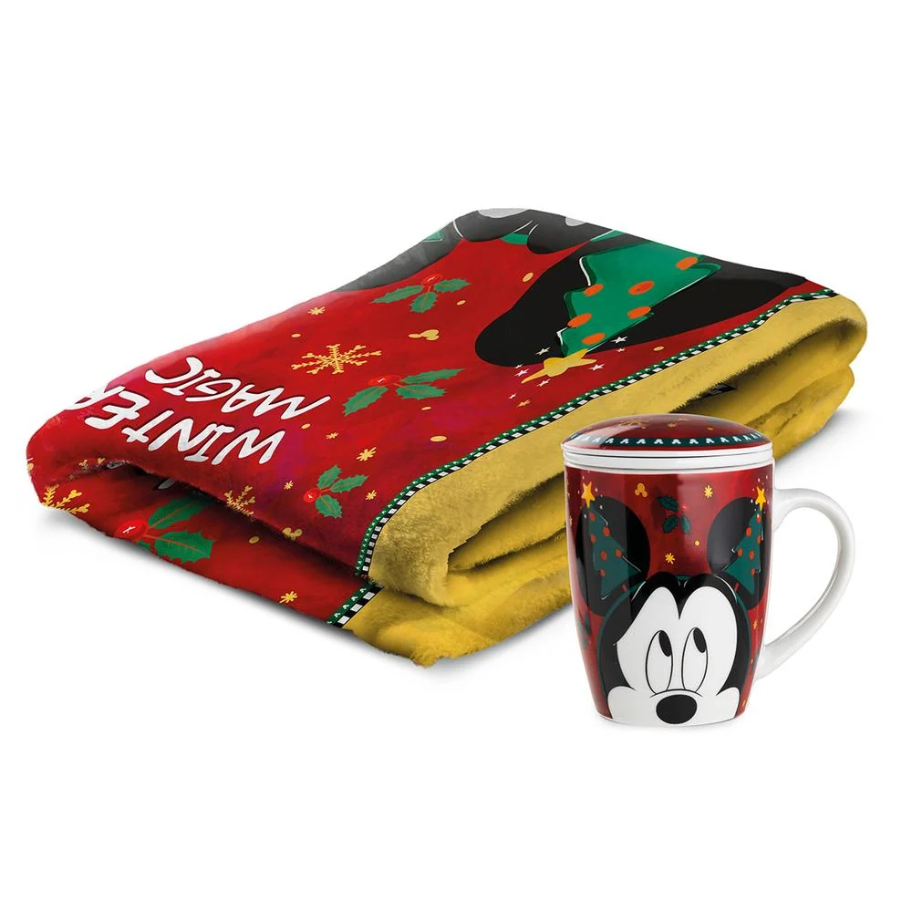 EGAN - Set Plaid+Tisaniera W.M. Mickey Mouse Ml 430