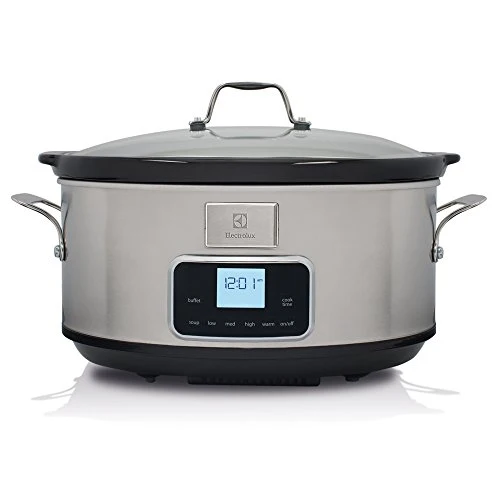 Electrolux ESC7400 Slow Cooker, Pentola Elettrica Ceramica, Timer, 235 W,...