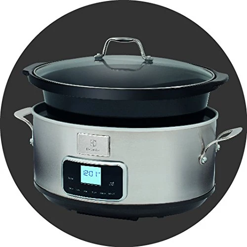 Electrolux ESC7400 Slow Cooker, Pentola Elettrica Ceramica, Timer, 235 W,...
