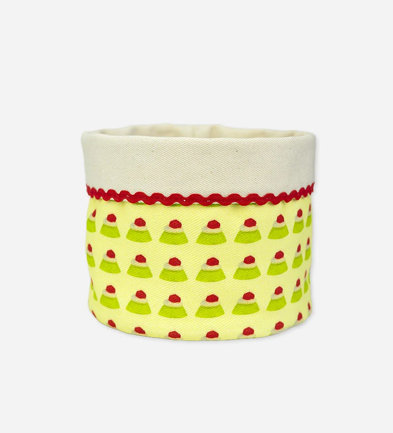 Cestino Portapane Cassata Siciliana Elena Scarlata