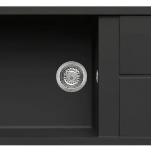 ELLECI Kitchen 2025 LGU41040 | LAV. UNICO 410 86X50 1VG NERO 40