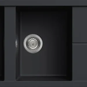 ELLECI Kitchen 2025 LGU50059 | LAV. UNICO 500 116X50 2VG ANTRACITE 59