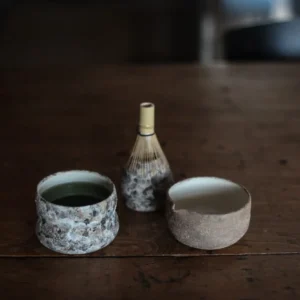 Rock Set per il matcha endiadi_ceramic