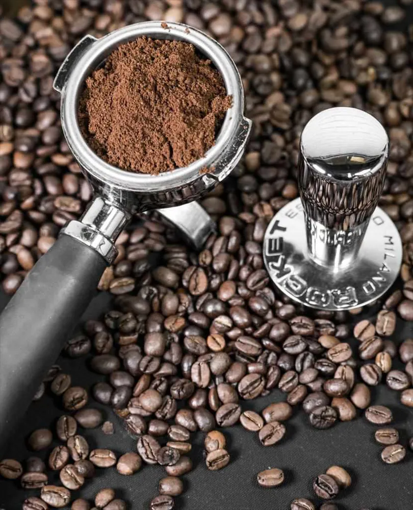 Espresso Tamper acciaio inox 58 mm