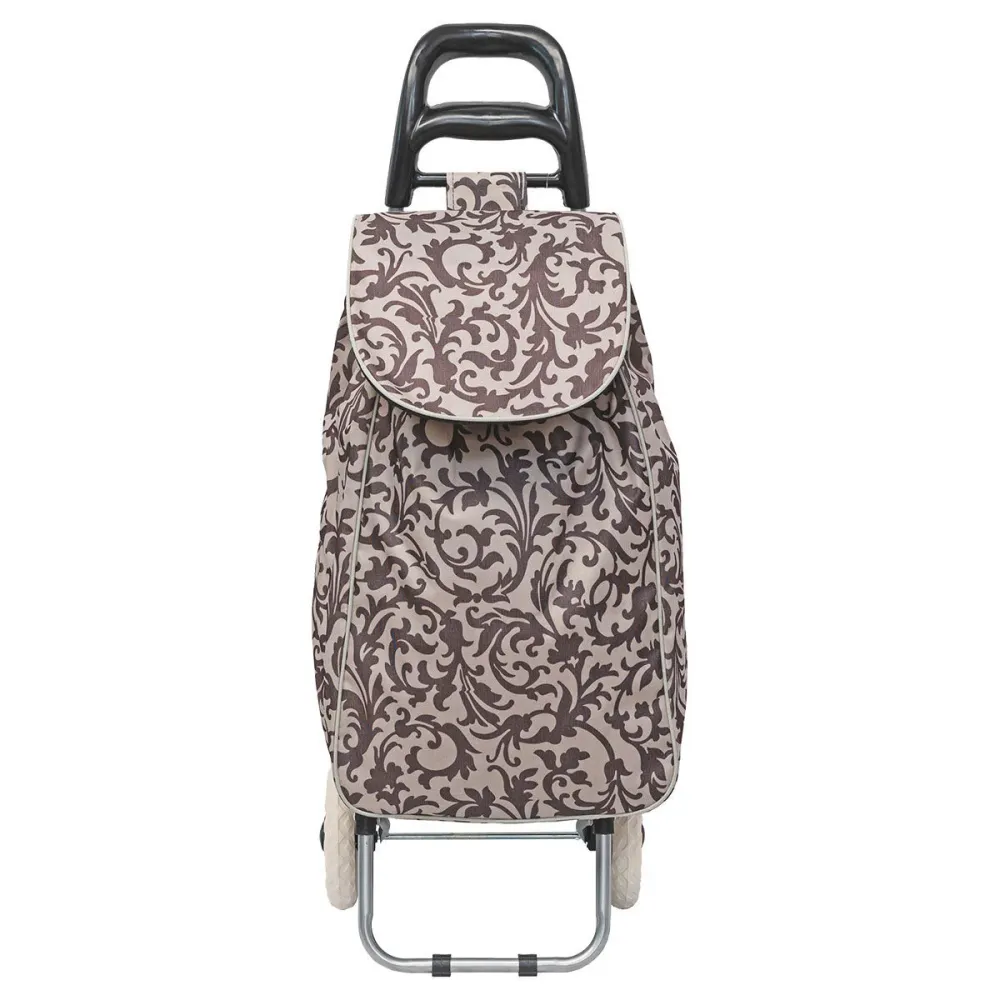 Estia Home Carrello della spesa tessuto "Lux" 36lt 35.5x22x95.7 cm