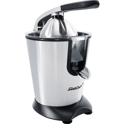 Estrattore di succo Steba ZP 2, corpo acciaio inox, 160 W, avvio/arresto automatico, parti lavabili lavastoviglie, motore...