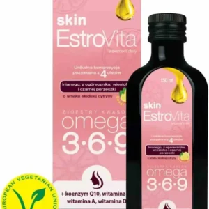 EstroVita Skin Omega 3-6-9 per donne 150 ml aroma limone dolce