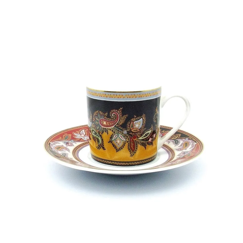 ETRO set 2 tazzine da caffè porcellana di Limoges -0315