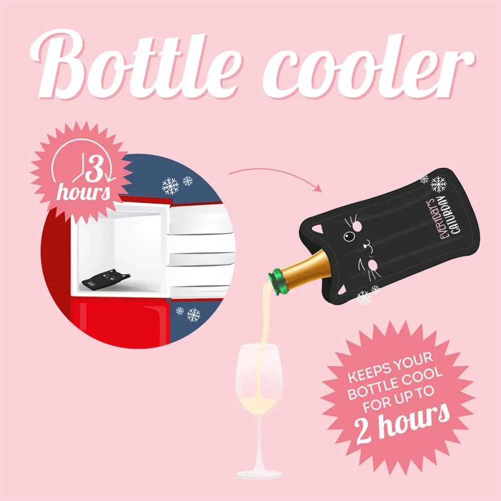 Fascia Refrigerante per Bottiglia - Kitty - Bottle Cooler Legami