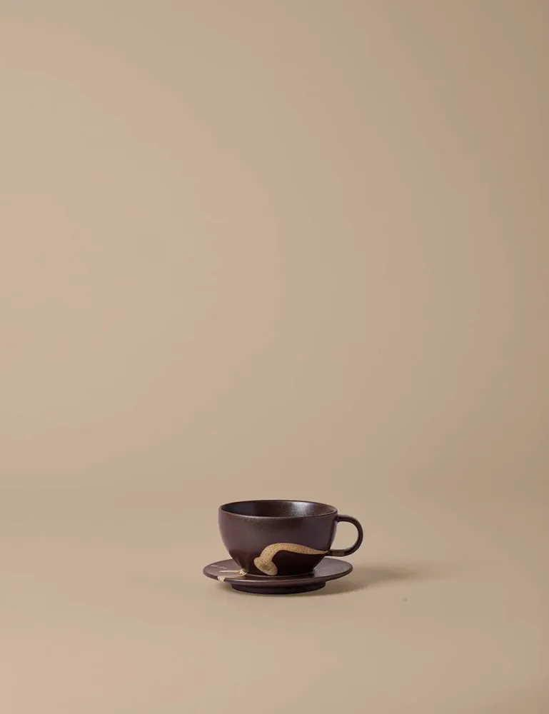 Tazza con piattino Koyo Ferm Living
