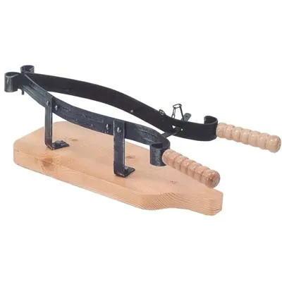 Fermaprosciutto Forgiato Acciaio/Legno