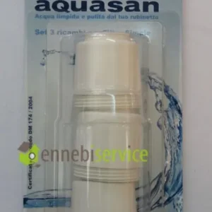 Filtro cartuccia di ricambio per Aquasan modello"simple" conf.3pz