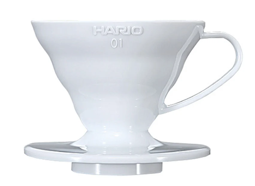 Filtro goccia bianco per caffè Hario vd-01w coffee dripper v60 01