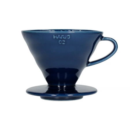 Filtro goccia per caffè ceramica blu | Hario Vdc-02-bu-uex Blue color edition