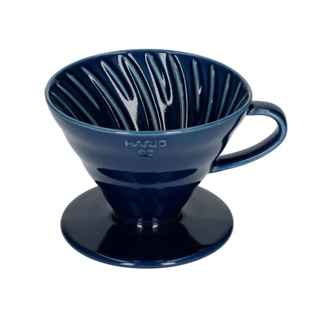 Filtro goccia per caffè ceramica blu | Hario Vdc-02-bu-uex Blue color edition