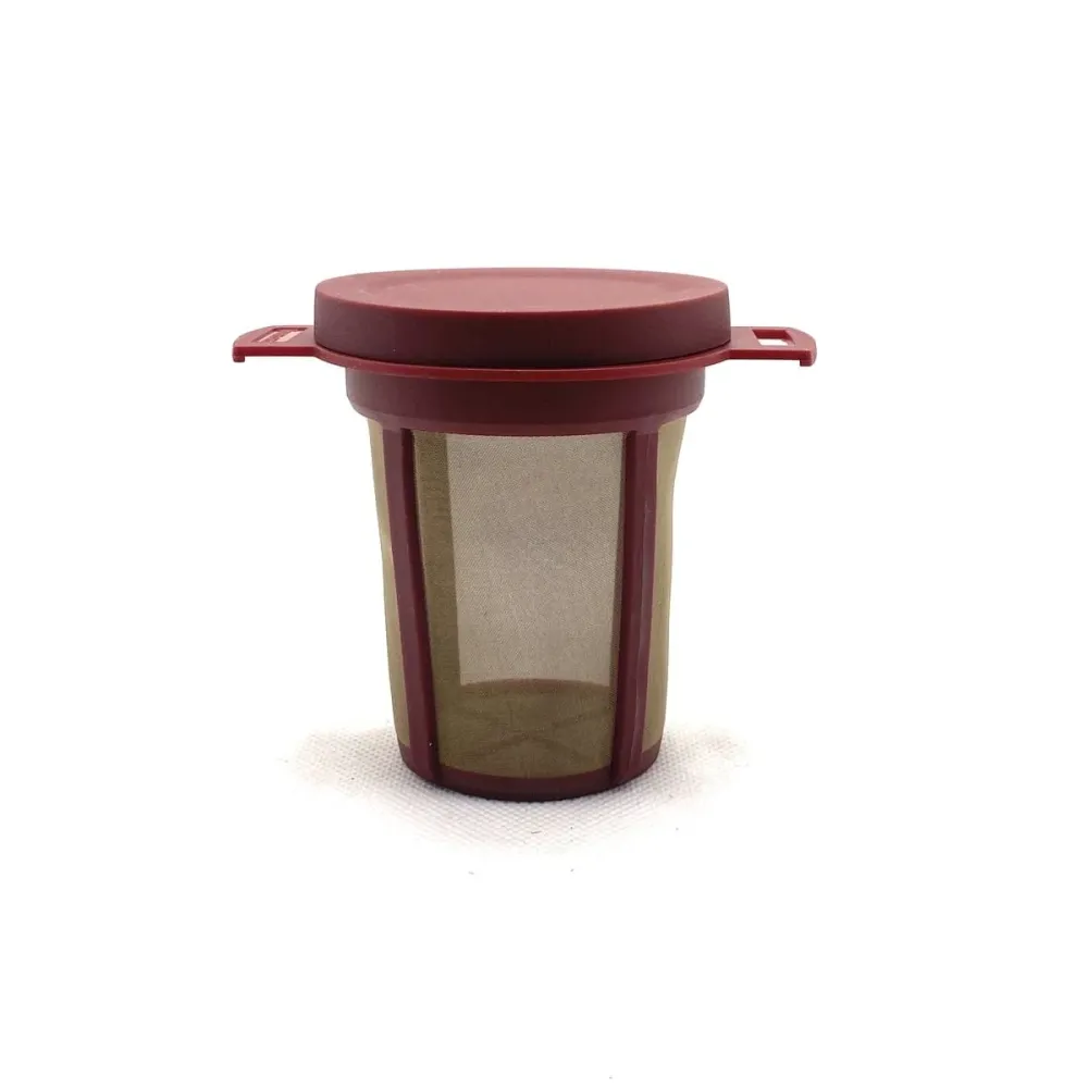 Filtro permanente rosso Finum M per caffè e tè
