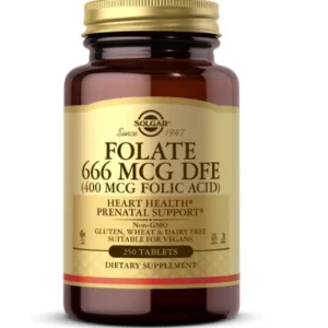 Folat 666 mcg DFE (400 mcg Acido Folico) (250 compresse).