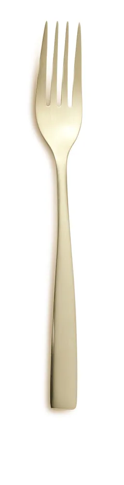 Forchetta tavola Barcelona 18/0 Champagne opaco