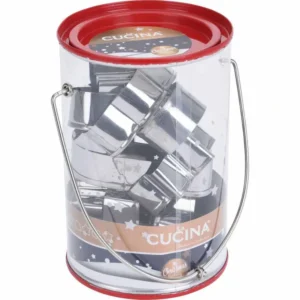 Forme biscotti inox xmas 10 pezzi