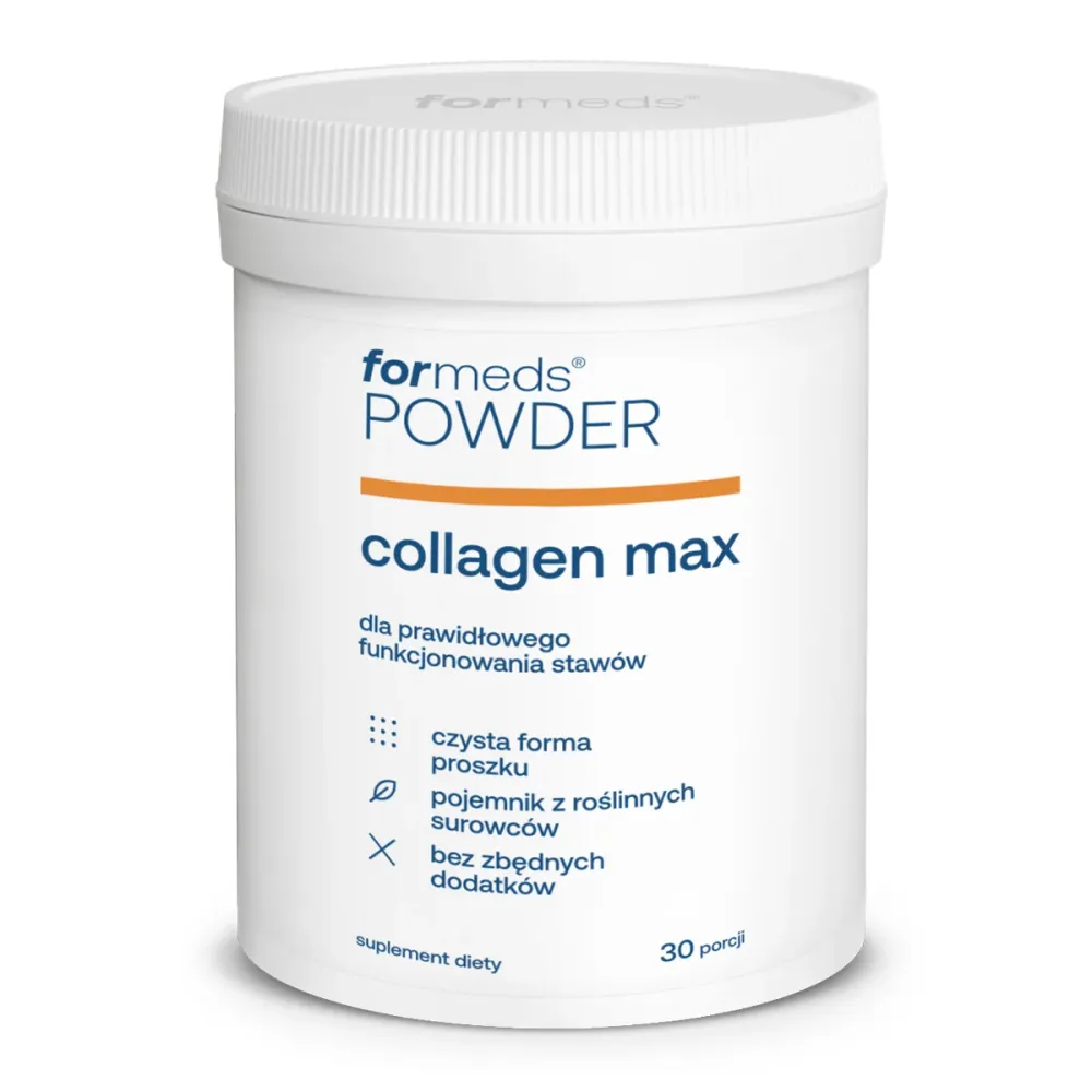 ForMeds Powder Collagen MAX collagene, vitamine C, D e K e acido ialuronico
