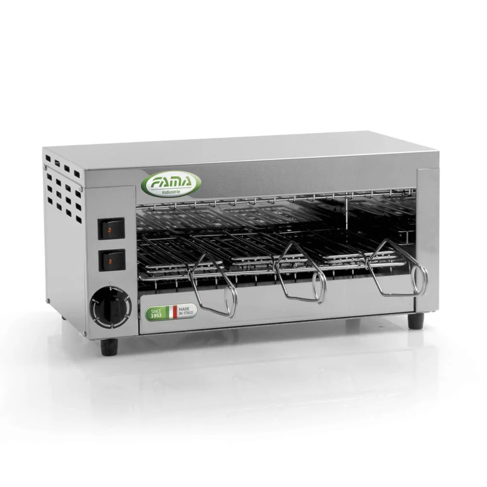 Q6 fornetto acciaio inox 3 pinze Fama