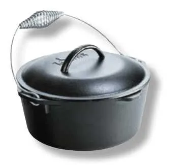 Forno olandese 6,62 lt con maniglia Lodge&Seasoned