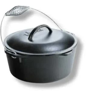 Forno olandese 4.7 lt con maniglia Lodge&Seasoned